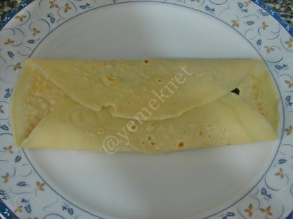 Beşamel Soslu Ispanaklı Krep