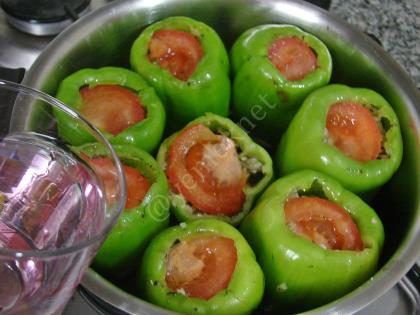 Zeytinyağlı Biber Dolması