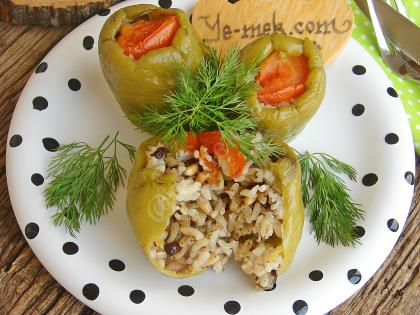 Zeytinyağlı Biber Dolması