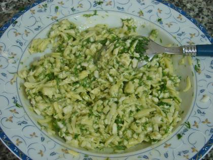 Fırında Peynirli Kabak Sandal