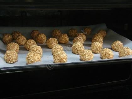 Susamlı Tatlı Kurabiye