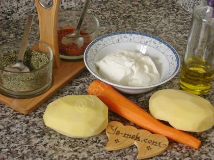 Yoğurt Soslu Patates Topları