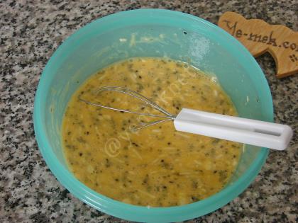 Çörek Otlu Peynirli Omlet