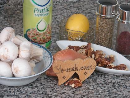 Cevizli Mantar Kavurması