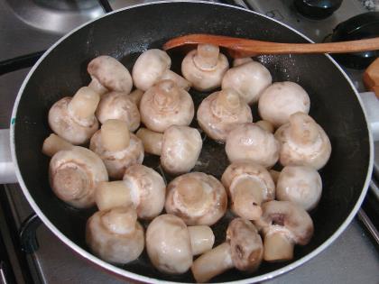 Fırında Mantar Graten