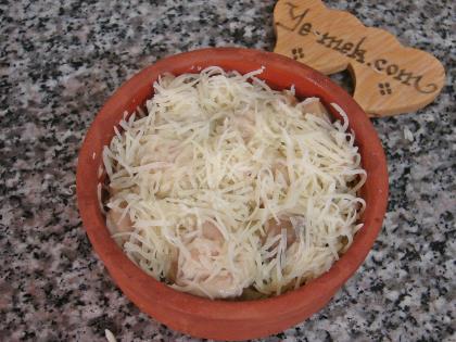 Fırında Mantar Graten