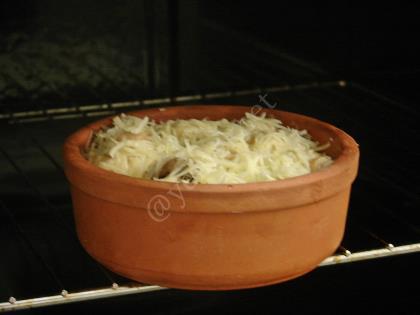 Fırında Mantar Graten