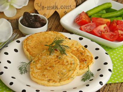 Kahvaltılık Peynirli Pofuduk Pankek