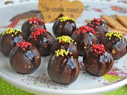 Kakaolu Bisküvi Topları