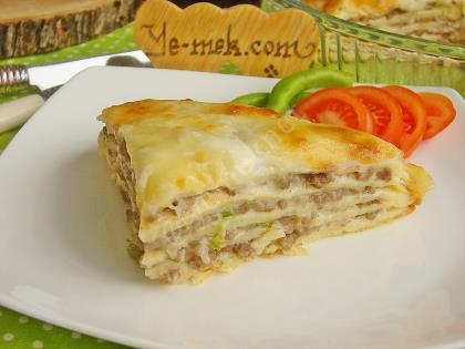 Kıymalı Krep Böreği