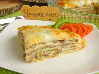 Kıymalı Krep Böreği