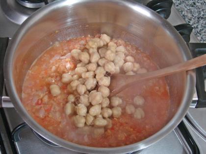 Nohutlu Bulgur Pilavı