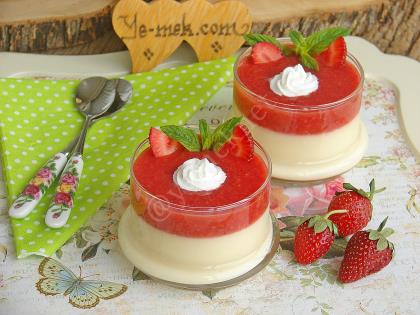 Strawberry Pudding Recipe