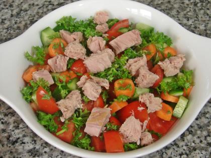 Jalapeno Biberli Ton Balıklı Salata