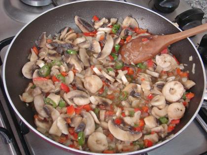 Mantarlı Tavuk Sarma