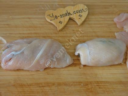 Mantarlı Tavuk Sarma