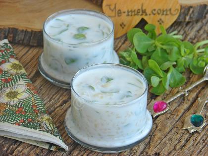 Bulgurlu Semizotu Çorbası