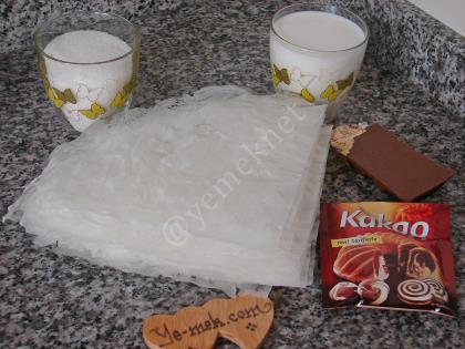 Çikolatalı Güllaç