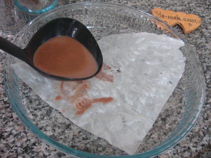 Çikolatalı Güllaç