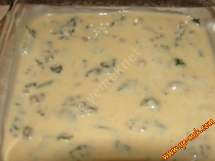 Beşamel Soslu Ispanak Graten