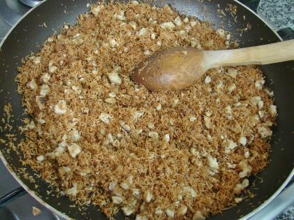 Shredded Wheat Dessert with Pudding in Cups