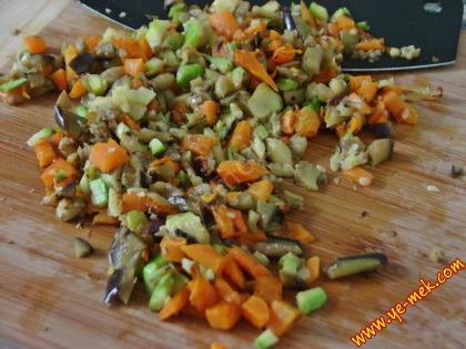 Sebzeli Yoğurtlu Tavuk Salatası