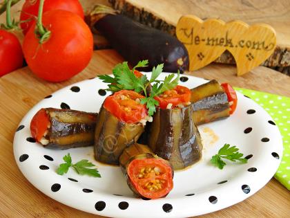 Etli Taze Patlıcan Dolması