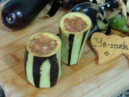 Etli Taze Patlıcan Dolması