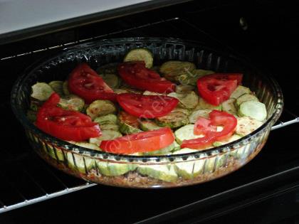 Fırında Kıymalı Kabak Musakka