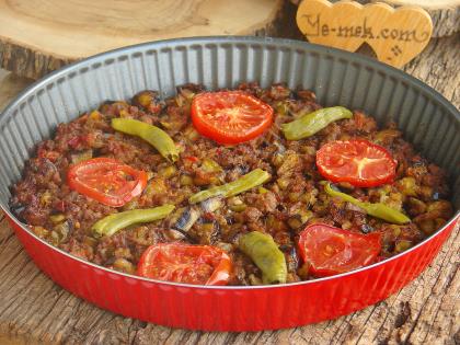 Fırında Patlıcan Musakka