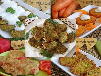 Her Sebzeden Bir Mücver Tarifi