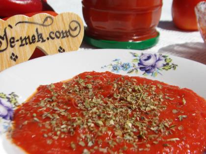 Kışlık Karışık Domates Biber Salça Konservesi