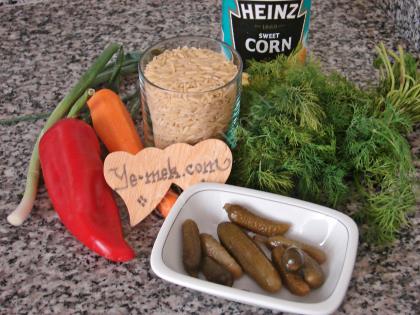 Renkli Şehriye Salatası