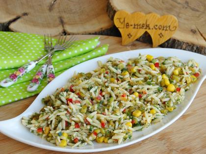 Renkli Şehriye Salatası