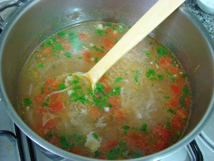 Sebzeli Köy Tavuğu Çorbası