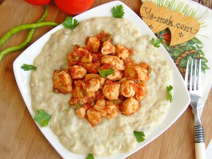 Tavuklu Hünkar Beğendi