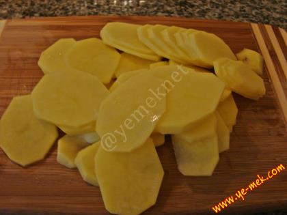 Fırında Kremalı Patates