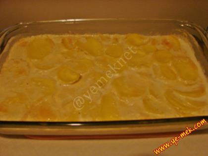 Fırında Kremalı Patates