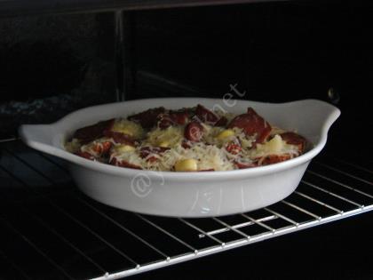 Fırında Yumurtalı Bayat Simit Kebabı