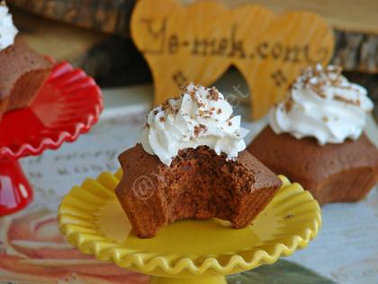 3 Malzemeli Nutellalı Cupcake