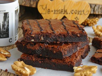 Çikolatalı Cevizli Brownie