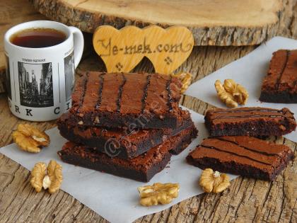 Çikolatalı Cevizli Brownie