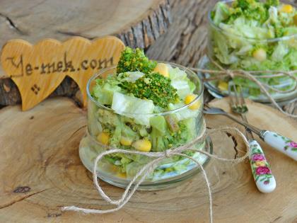 Hardal Soslu Brokoli Salatası