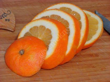 Portakal Dilimlerinde Kereviz Salatası