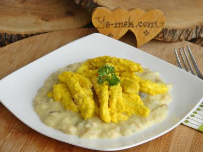 Zerdeçallı Tavuk Beğendi