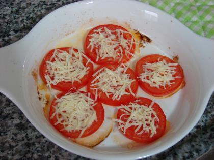 Fırında Kahvaltılık Domates Dilimleri