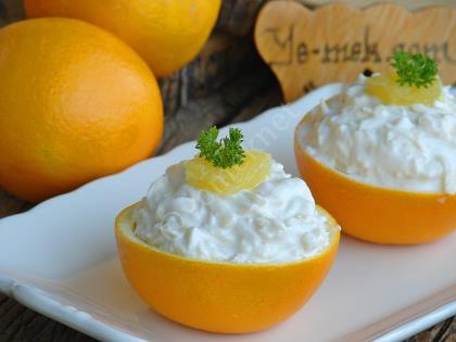 Portakal Kasesinde Kereviz Salatası