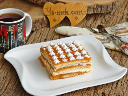 Bal Kabaklı Bisküvi Pastası