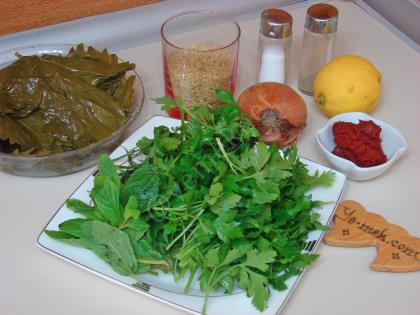 Bulgurlu Yaprak Sarma