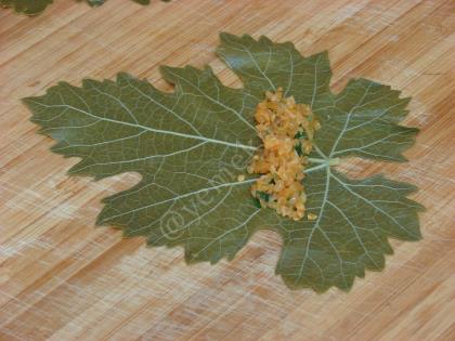 Bulgurlu Yaprak Sarma